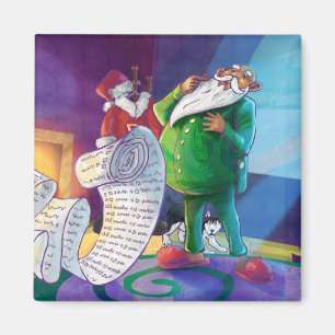 Karo es zweimal Santa Magnet