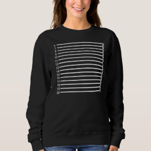 Karo für die Haarlänge Rückdruckhalle Frisur Salo Sweatshirt