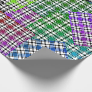 Karo-Geschenkpapier Papier HAMbyWG Geschenkpapier