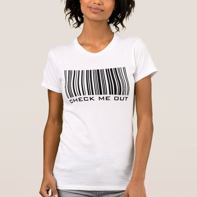 Karo ich heraus - Barcode - T - Shirt (Vorderseite)