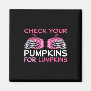 Karo Ihr Pumpkins Brustkrebs-Shirt Magnet