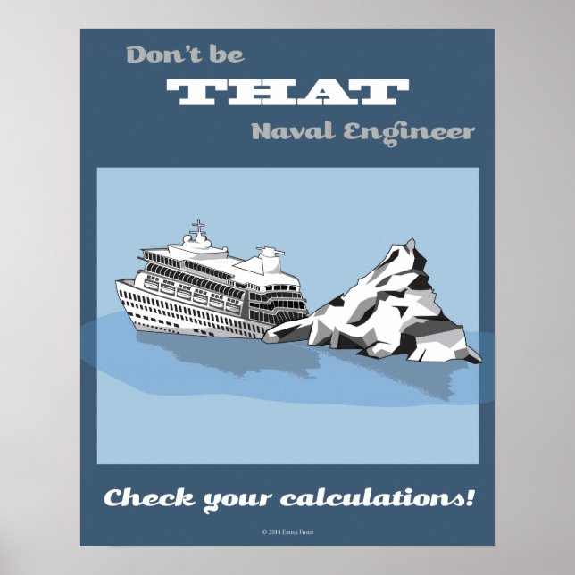 Karo Ihre Berechnungen Math Poster (Vorne)