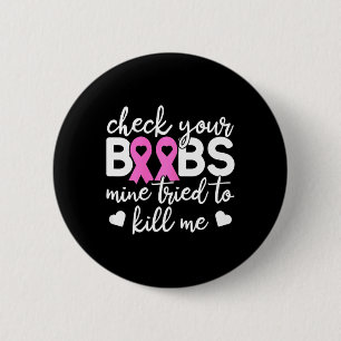 Karo Ihre Boo-Bienen Brustkrebs-Sensibilisierungsk Button