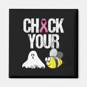 Karo Ihre Boo-Bienen Spaß Brustkrebs Halloween Gi Magnet