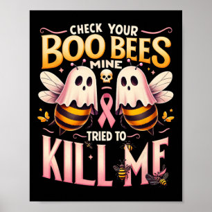 Karo Ihre Boobienen Mine versuchte, mich Krebs zu Poster