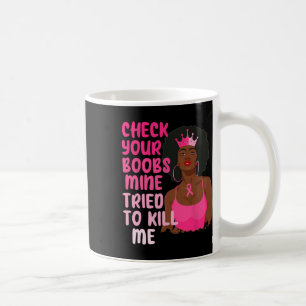Karo Ihre Brust Mine versucht, mich zu töten Brust Kaffeetasse