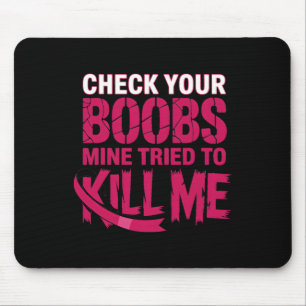 Karo Ihre Brust Mine versucht, mich zu töten Brust Mousepad