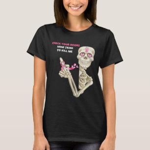 Karo Ihre Brust Mine versucht, mir Zucker Skul zu T-Shirt