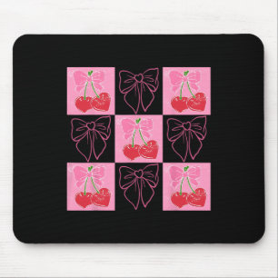 Karo-Kirsche Coquette Love You Cherry Much Mousepad