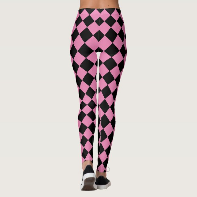 Karo Leggings (Rückseite)