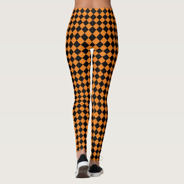 Karo Leggings (Rückseite)