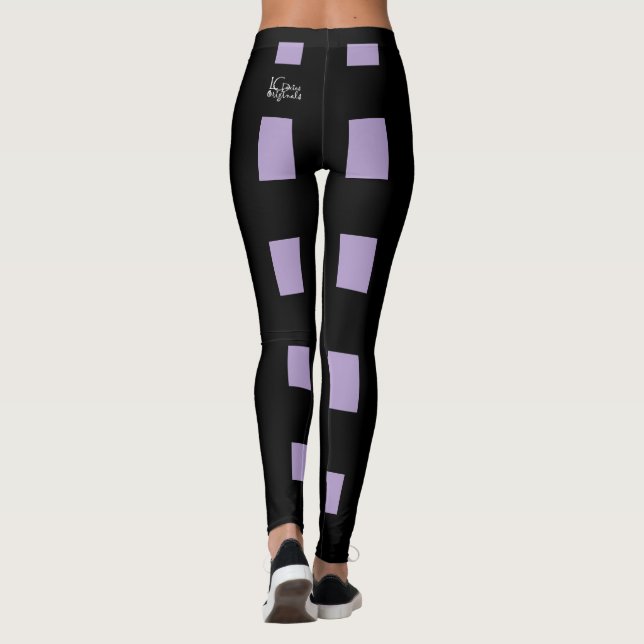 Karo Leggings (Rückseite)