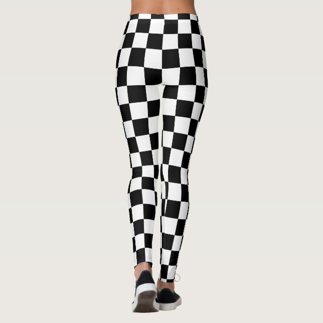 Karo Leggings (Rückseite)