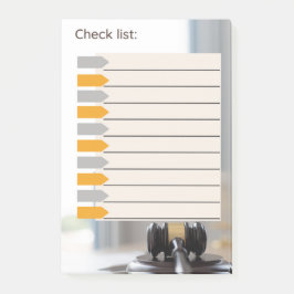 KARO LIST LAGE POST-IT KLEBEZETTEL