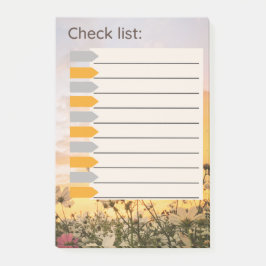 KARO-LISTE POST-IT KLEBEZETTEL