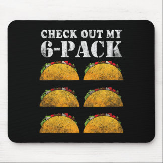 Karo mein 6-er-Paket mit Tacos für Cinco de Ma Mousepad