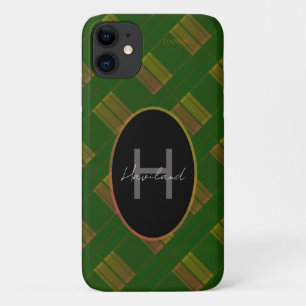 Karo-Monogramm-iPhone-Hülle HAMbWG Case-Mate iPhone Hülle