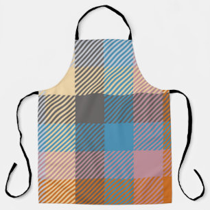 Karo oder Tartan Vintage-Abstrakt, Home-Dekor, Hin Schürze