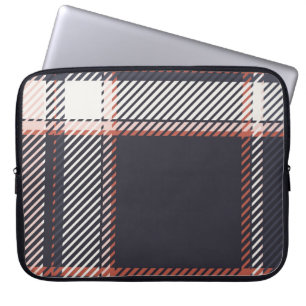 Karo oder Tartan Vintage ist Hintergrund oder Text Laptopschutzhülle