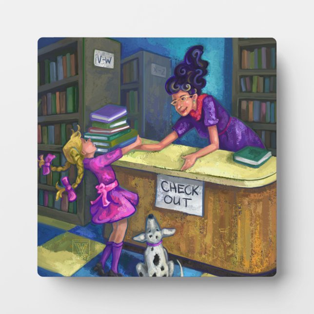 Karo-Out Fotoplatte (Vorderseite)