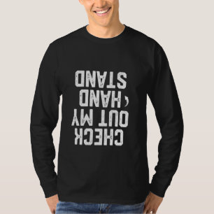 Karo Out My Handstand Shirt Girls Gift Funny Gymna