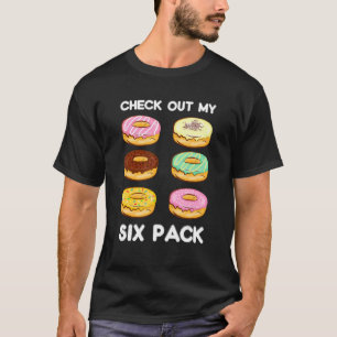 Karo Out My Six Pack Donut Gym Workout Feinschmeck T-Shirt