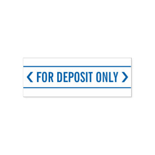 Karo-Restriktive Indorsement Gummi-Briefmarke Permastempel