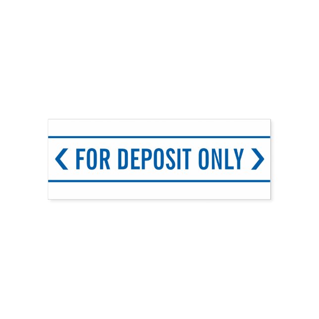 Karo-Restriktive Indorsement Gummi-Briefmarke Permastempel (Design)