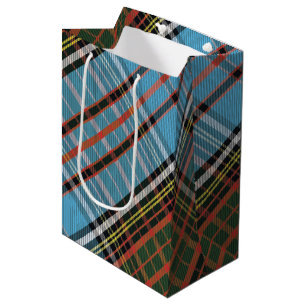 Karo-Rot-Weiß Anderson Klassischer Tartan Mittlere Geschenktüte