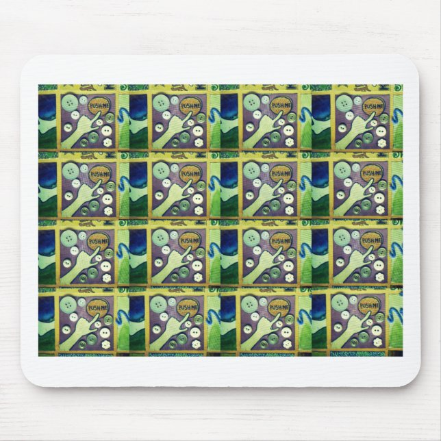 Karo-Schaltfläche Mousepad (Vorne)