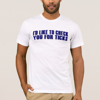 Karo Sie für Ticken T-Shirt