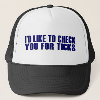Karo Sie für Ticken Truckerkappe