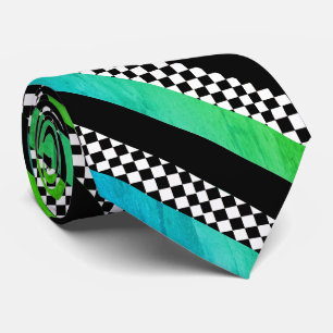 KARO-STRIPE KRAWATTE