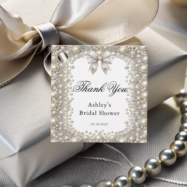 Karo- und Perlhühner-Brautparty Geschenkanhänger (Von Creator hochgeladen)