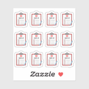 Karo Up Doctor besucht den Planer für die Erinneru Aufkleber