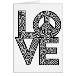 Karo-Verzerrung LOVE=Peace