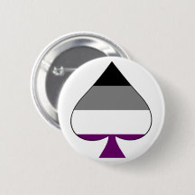 "Karoass" - asexualem Stolz-Button