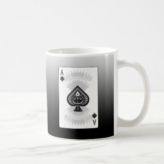 Karoass Poker-Karte: Kaffeetasse