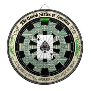 Karoass Poker-Raum Dartscheibe