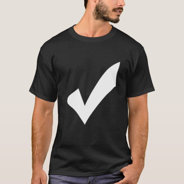 Karokennzeichen mit Partikelrand T-Shirt (Vorderseite)