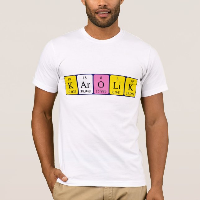 Karolik Periodenname Shirt (Vorderseite)