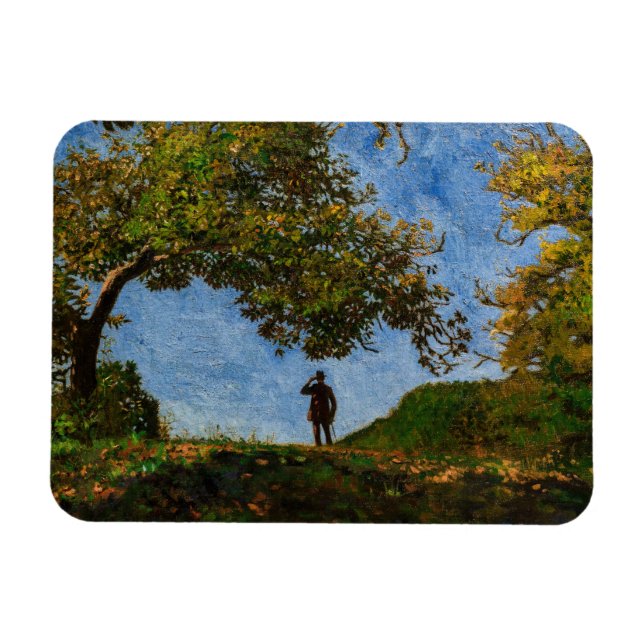 Károly Ferenczy - Auf dem Hügel Magnet (Horizontal)