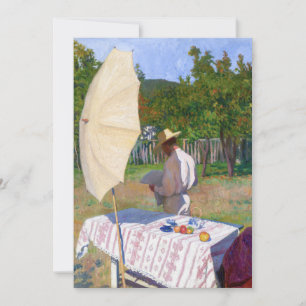 Károly Ferenczy - Oktober Dankeskarte