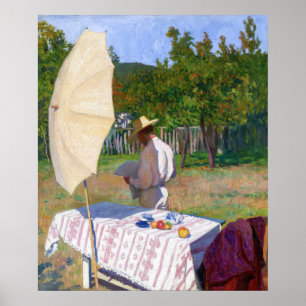 Károly Ferenczy - Oktober Poster