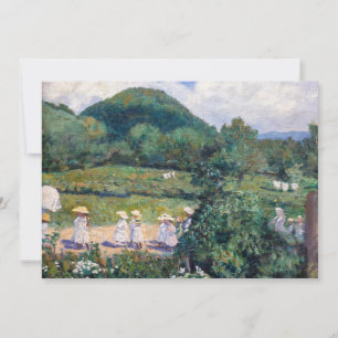 Károly Ferenczy - Picknick im Mai (Sommertag) Dankeskarte