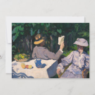 Károly Ferenczy - Sonniger Morgen Dankeskarte