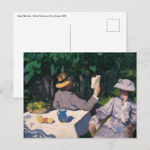 Károly Ferenczy - Sonniger Morgen Postkarte