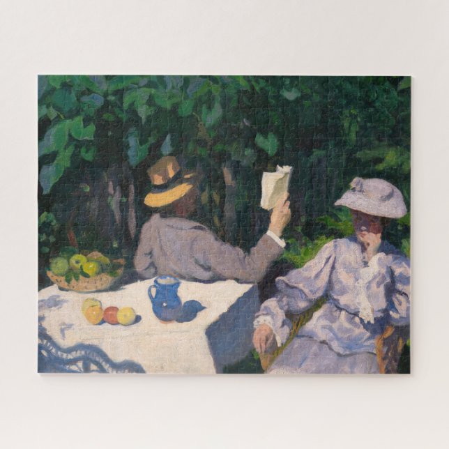 Károly Ferenczy - Sonniger Morgen Puzzle (Horizontal)