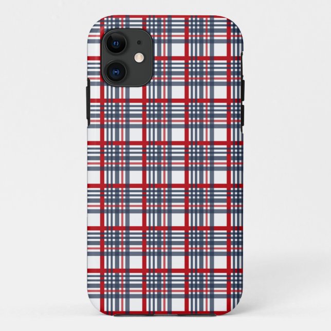 Karomuster Case-Mate iPhone Hülle (Rückseite)