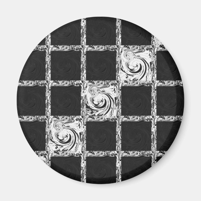 Karomuster Magnet (Vorne)